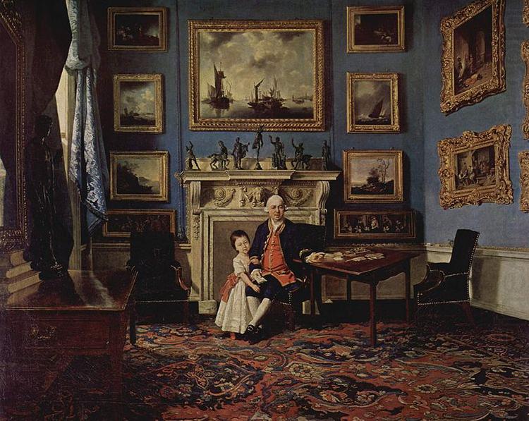 Johann Zoffany Portrait of Sir Lawrence Dundas china oil painting image